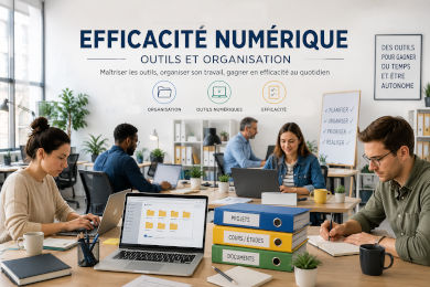 Outils numériques pour travailler efficacement